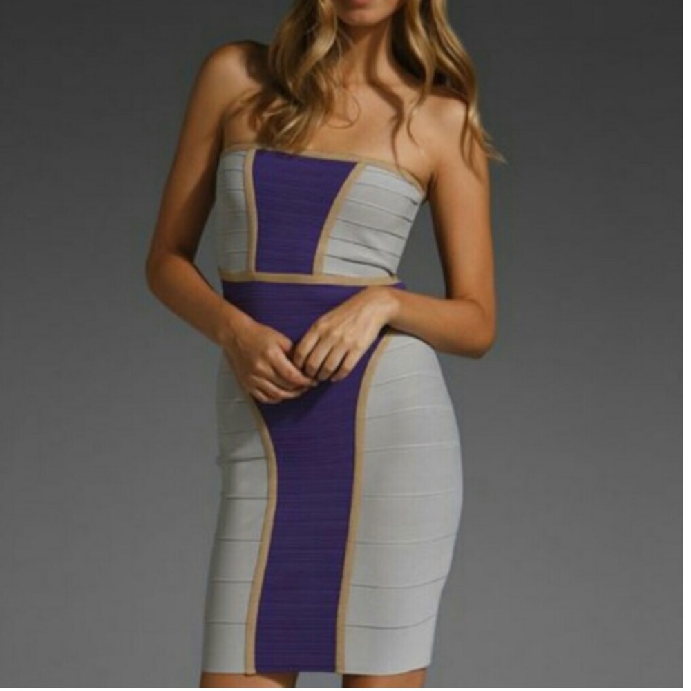 Cut25 by Yigal Azrouel Techno Bandage Dress